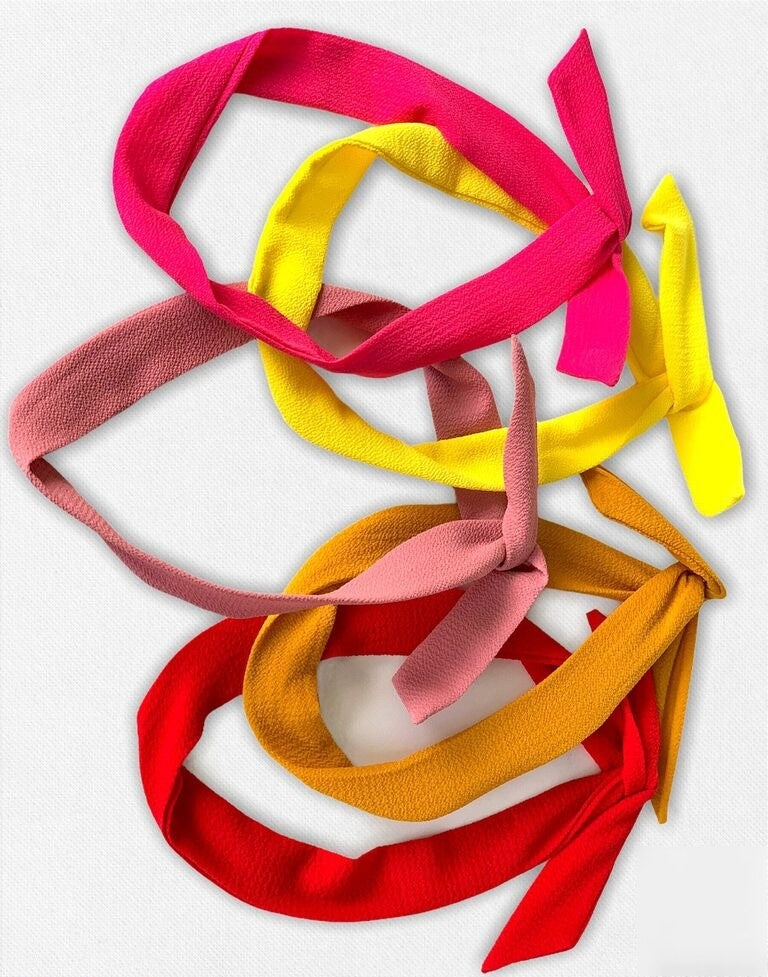 Juego de 5 diademas de alambre en diferentes colores